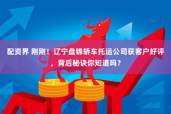 配资界 刚刚！辽宁盘锦轿车托运公司获客户好评，背后秘诀你知道吗？
